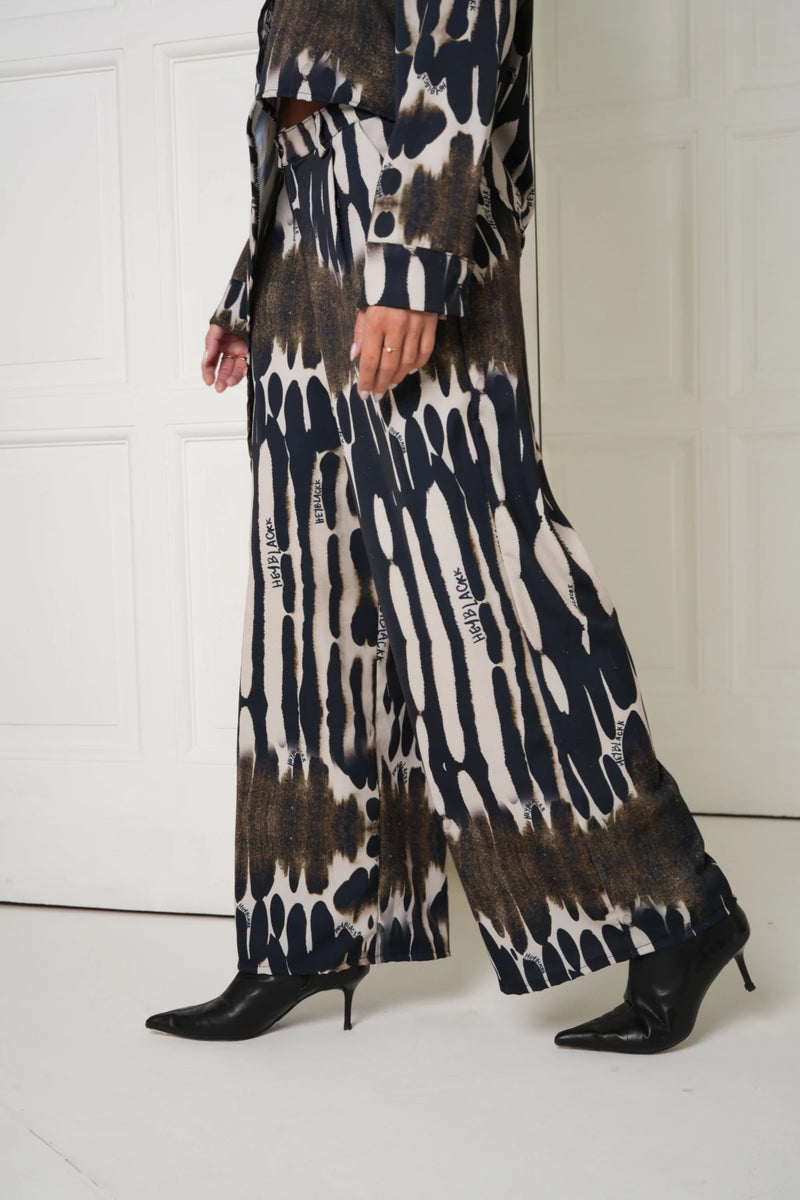 PANTALON SEDA PRINT ARROYO