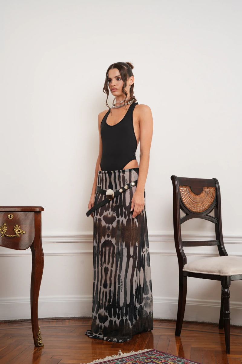 capri long skirt