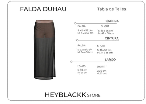 FALDA DUHAU #Pre -Order