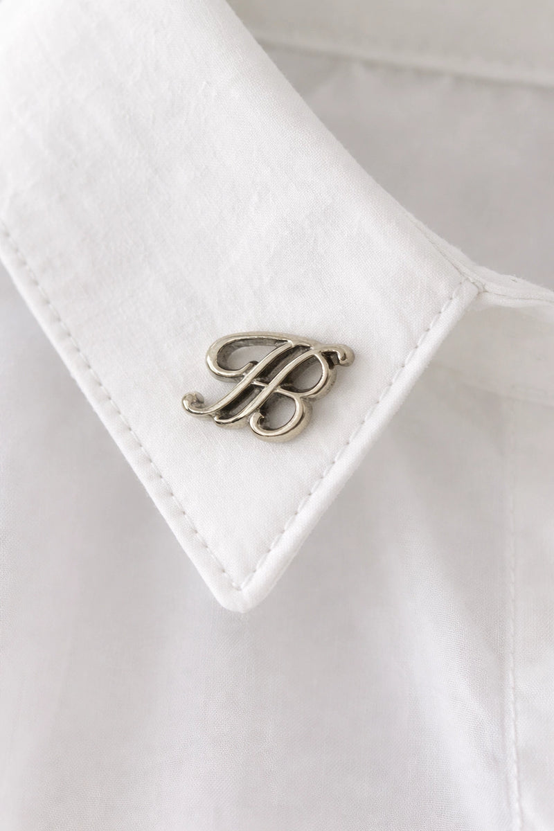 Pin cropped shirt