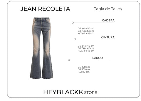 JEAN skinny Recoleta