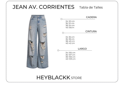 JEAN AV CORRIENTES BROWN #preorder