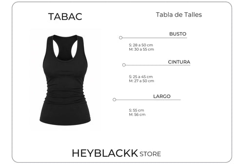 Musculosa tabac print