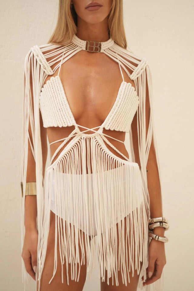 Vestido tejido nativa